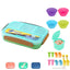 Four Compartment Plastic Lunch Box Convenient Lunch Box