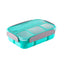 Four Compartment Plastic Lunch Box Convenient Lunch Box