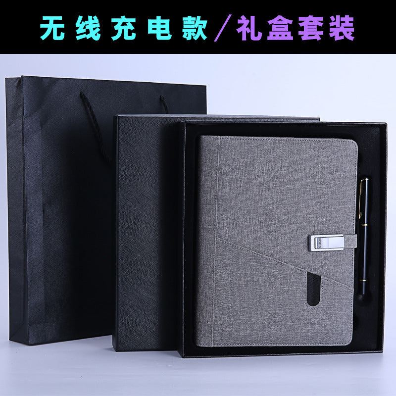 Multi-Functional Power Bank Notebook Set