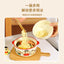 Noodle Bowl With Lid Cutlery Cute Cartoon Microwave Special Large Capacity High Value Ceramic Bowl Blue 700Ml