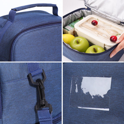 Cationic Insulated Crossbody Lunch Bag