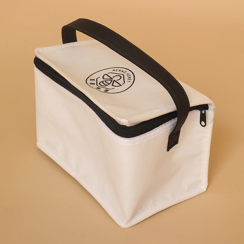 Custom Printed Handcarry Non Woven Thermal Bag For Seafood And Fruits
