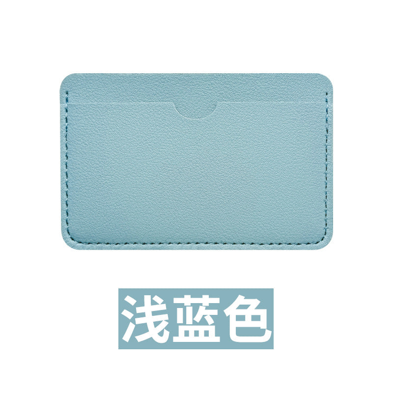 Multi-Pocket Pu Leather Passport Holder