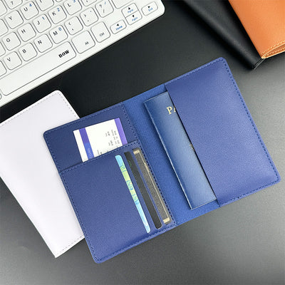 Multi-Slot Leather Passport Holder