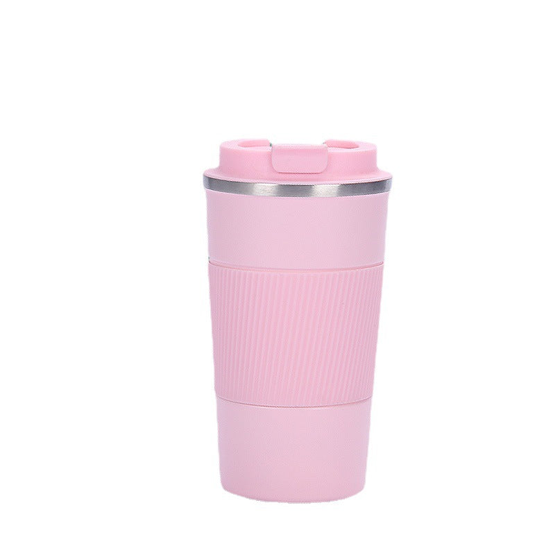 Coffee Cup Tumbler With Silicon Grip