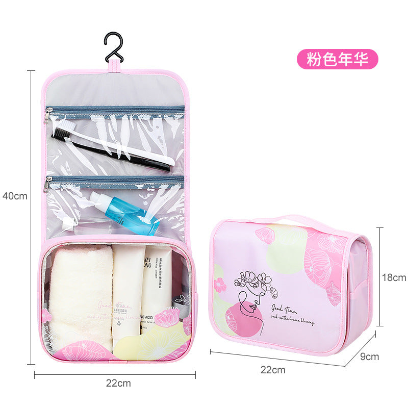 Pvc Hangable Cosmetic Bag Pvc