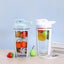 500Ml Double Layer Transparent Shaker With Ball