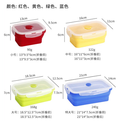 Foldable Silicone Lunch Box