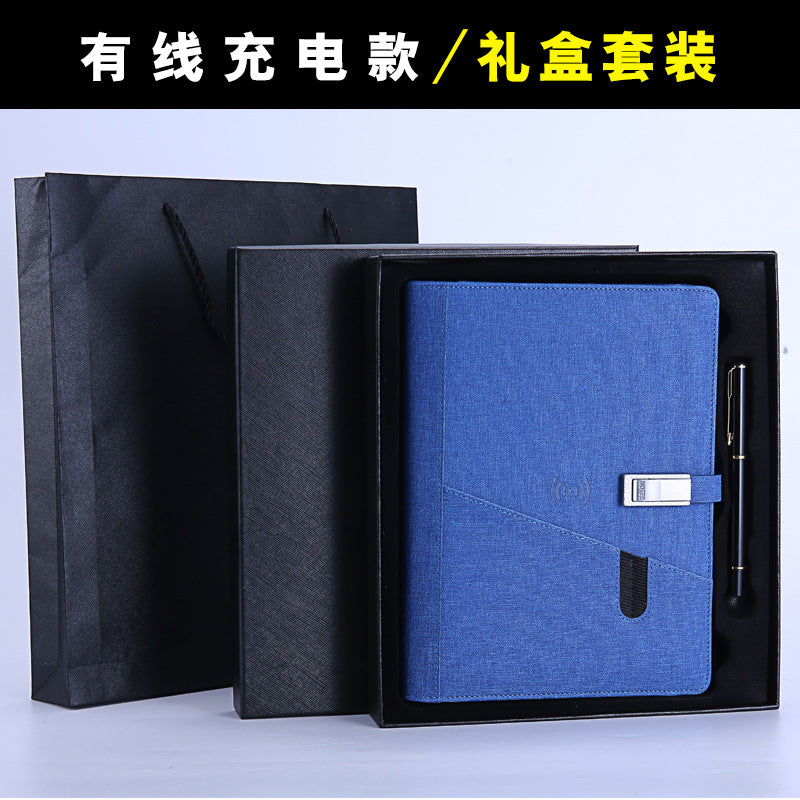 Multi-Functional Power Bank Notebook Set