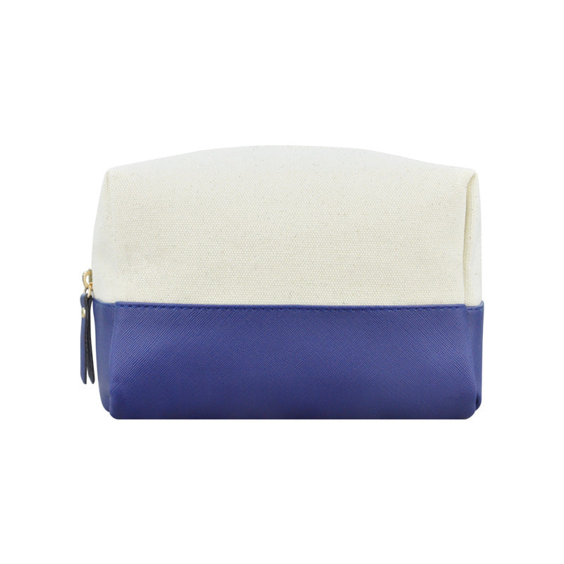 Dual-Coloured Cosmetic Pouch