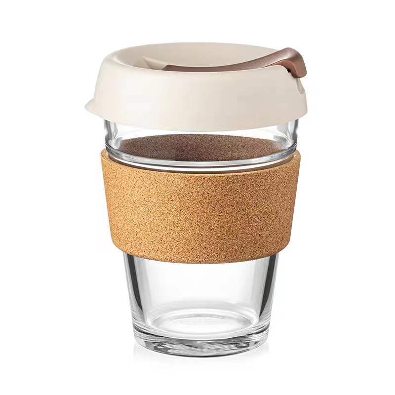 Glass Cup With Lid