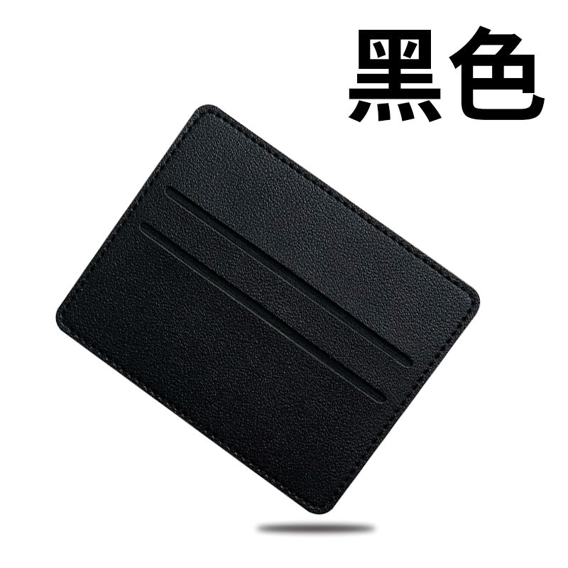 Multi-Pocket Pu Leather Passport Holder