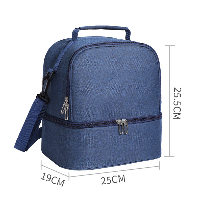 Double Layer Bag Pack Lunch Bag