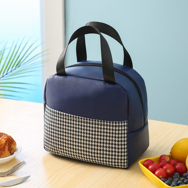 Houndstooth Design Lunch Bag