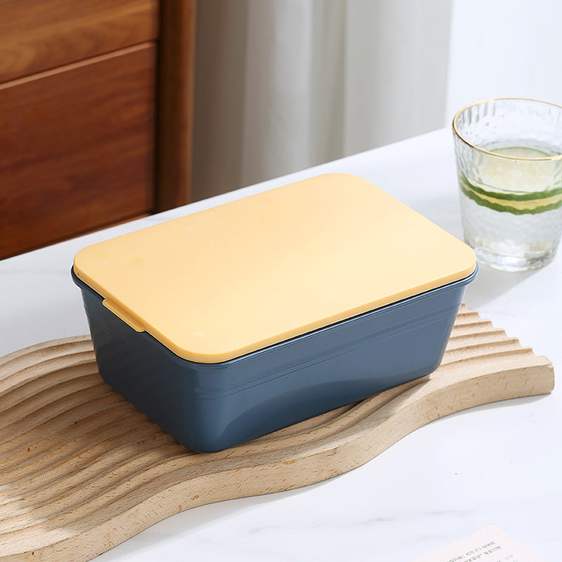 Portable Wheat Straw Lunch Box