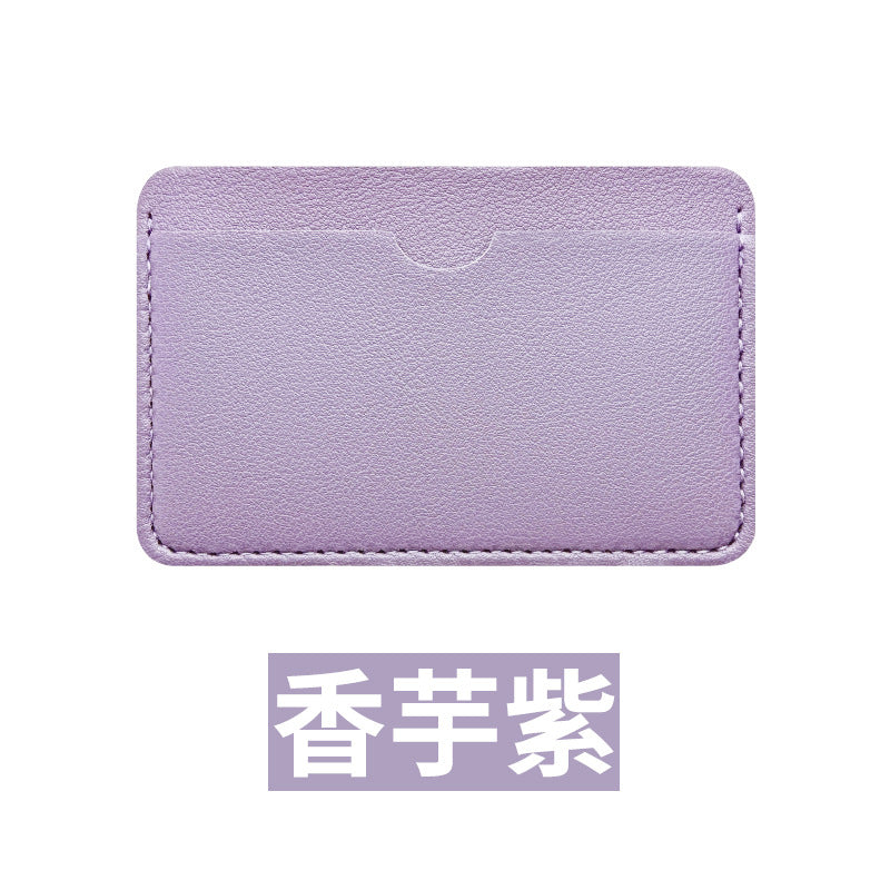 Multi-Pocket Pu Leather Passport Holder