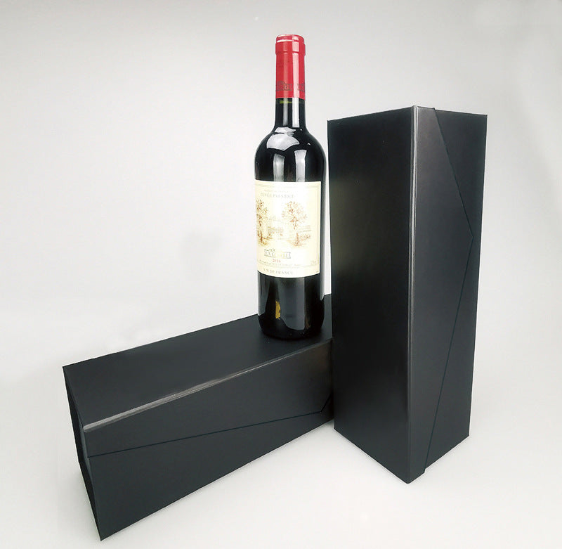 Foldable Wine Box With Liner