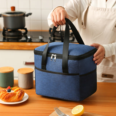 Waterproof Insulation Bag Lunch Box Handbag With Aluminum Foil