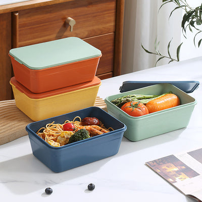 Portable Wheat Straw Lunch Box