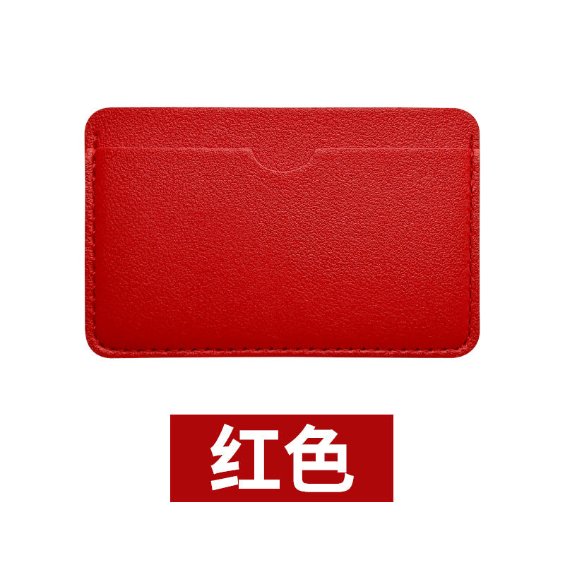 Multi-Pocket Pu Leather Passport Holder