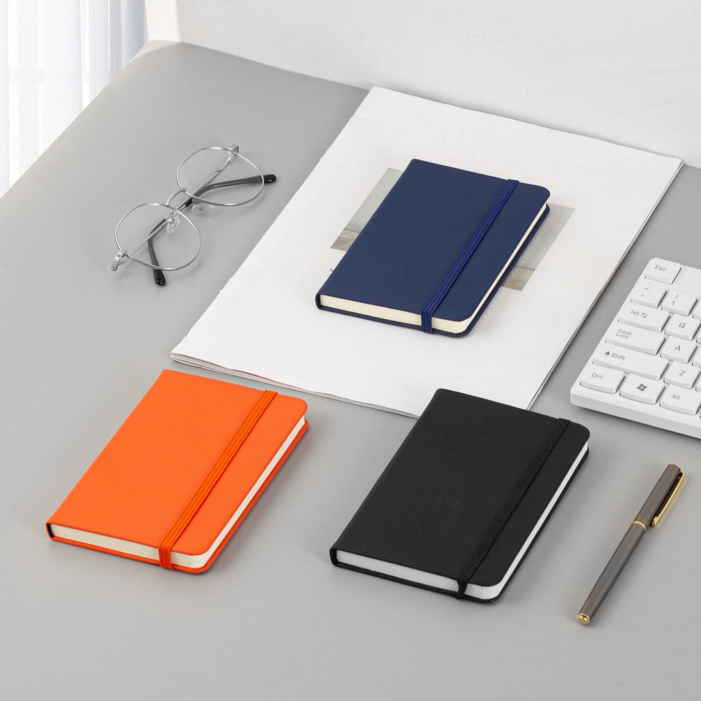 A6 Plain Hard Cover Notebook