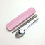 Pastel Colours Cutlery Set With Box