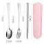 Pastel Colours Cutlery Set With Box