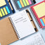A6 Notebook With Sticky Pad And Labels
