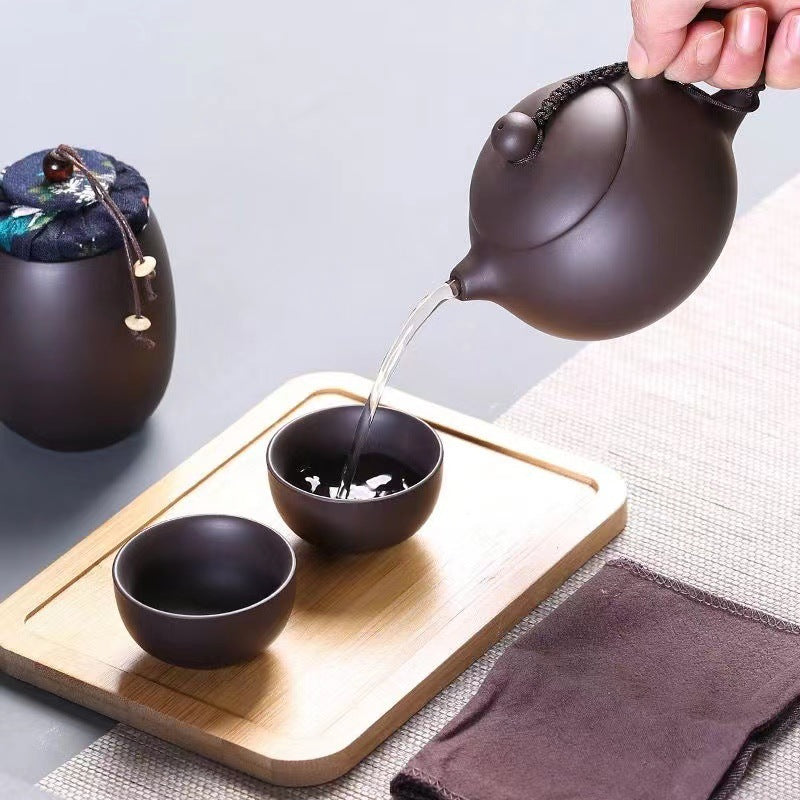 Mini Tea Pot And Cup Travel Set