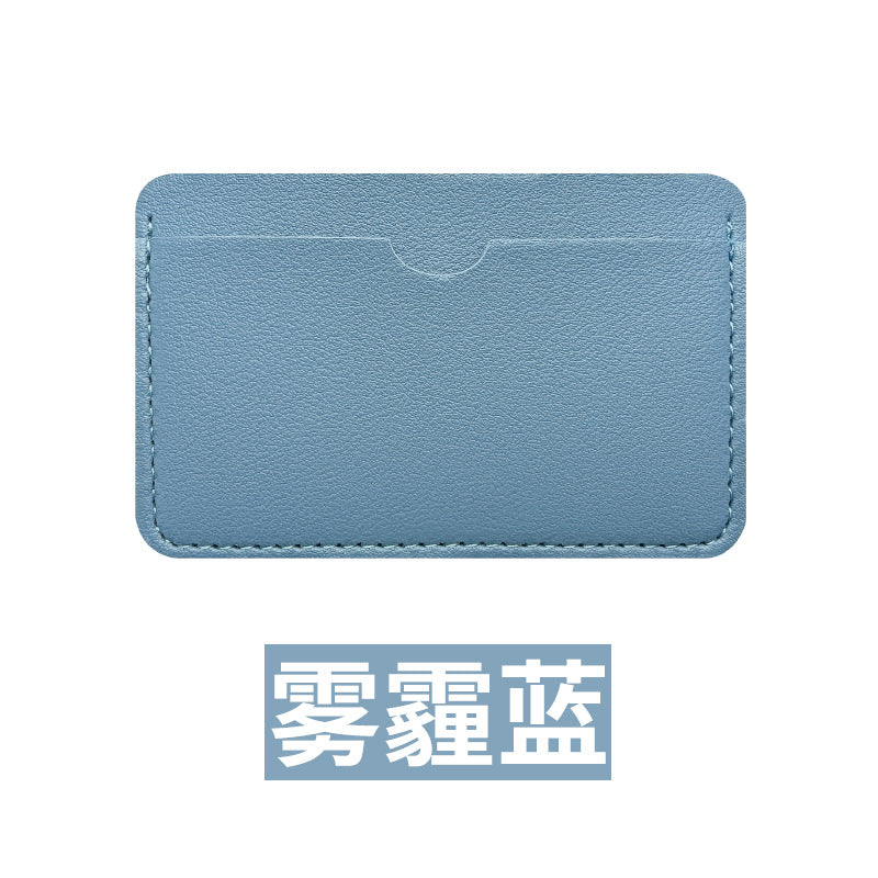 Multi-Pocket Pu Leather Passport Holder