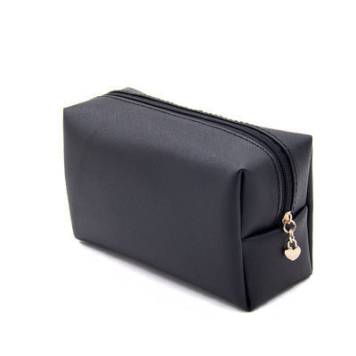 Pu Leather Box Like Cosmetic Bag