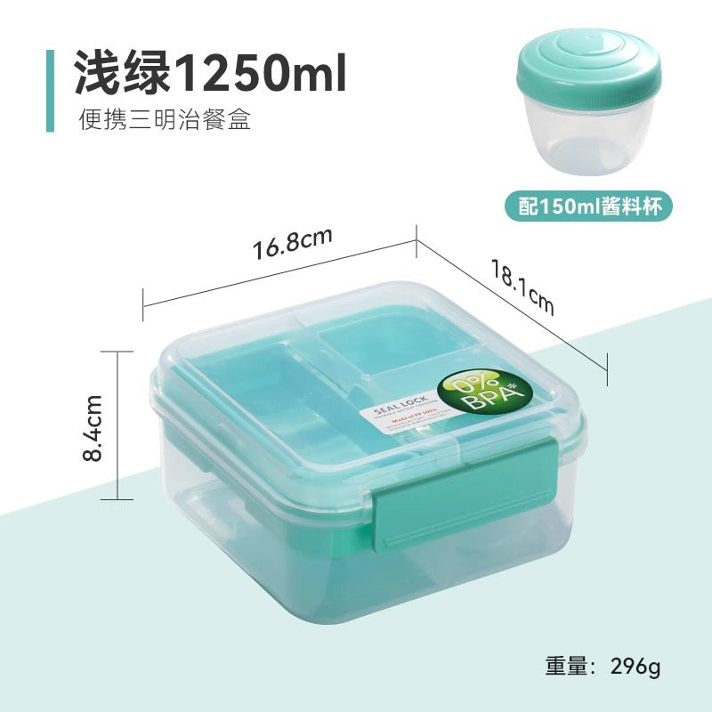 Lunch Box With Seal Lock