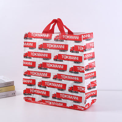 Custom Laminated Printed Woven Tote Bag