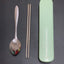 Pastel Colours Cutlery Set With Box