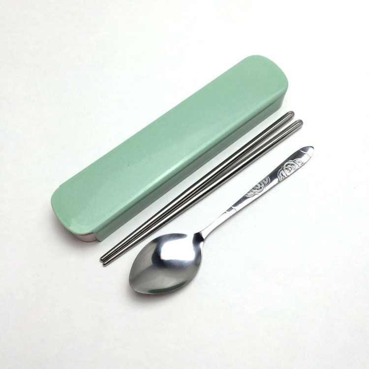 Pastel Colours Cutlery Set With Box