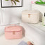 Box Like Gid Texture Cosmetic Bag