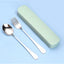 Pastel Colours Cutlery Set With Box