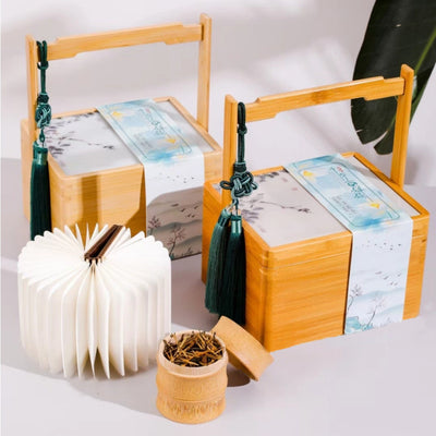 Portable Hard Wooden Gift Box