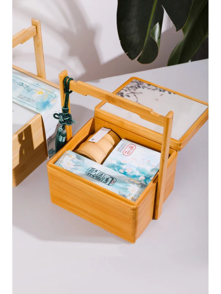 Portable Hard Wooden Gift Box