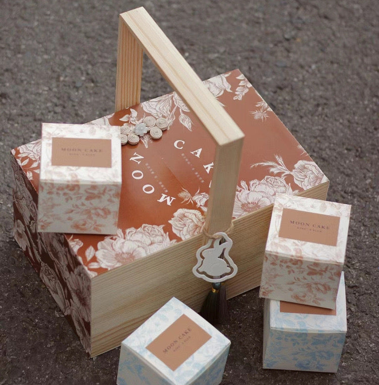 Portable Hard Wooden Gift Box