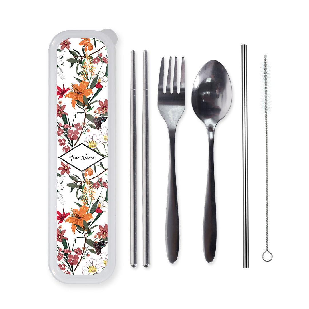 Cutlery Box With Cutlery Set