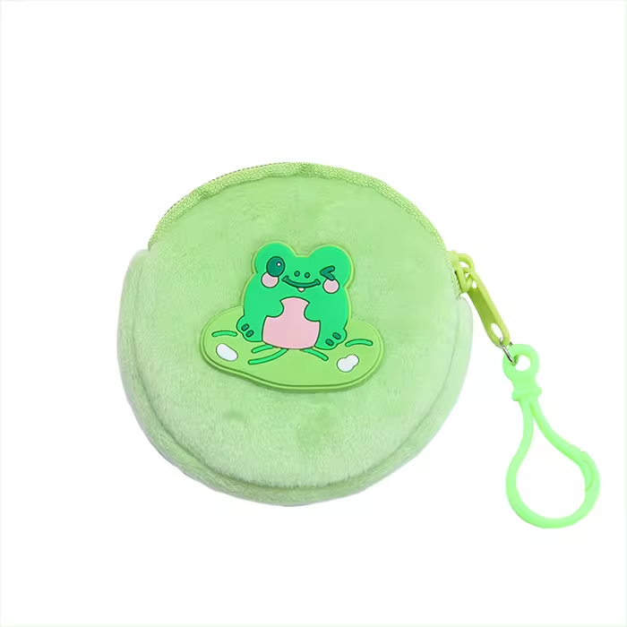 Coin Wallet Children's Zipper Bag Key Ring Portable Mini