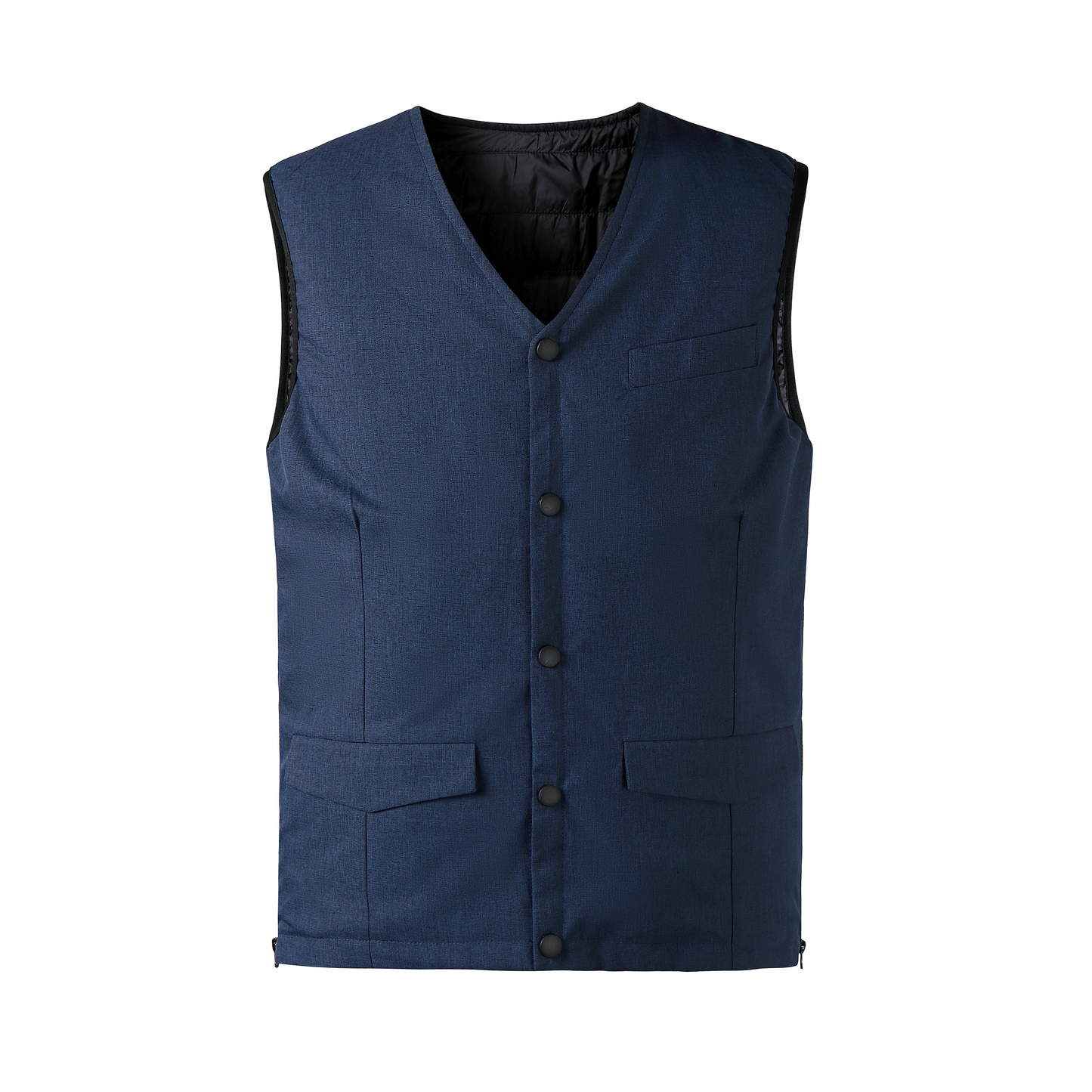 Classic Men's Heated Vest Sleeveless Vest Carbon Fiber 3 Level Temperature Heated Warm Usb Heated Vest