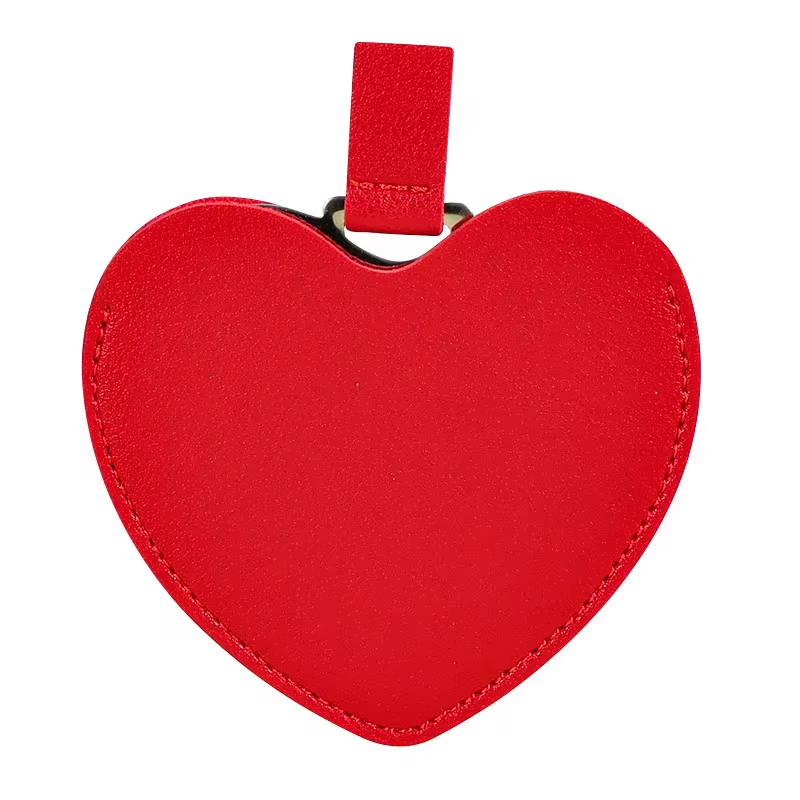 Heart Mirror Stainless Steel