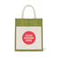 Upload Your Own - Colourful Jute Bag with Front Pocket