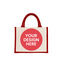 Upload Your Own - Half Lining Small Jute Bag